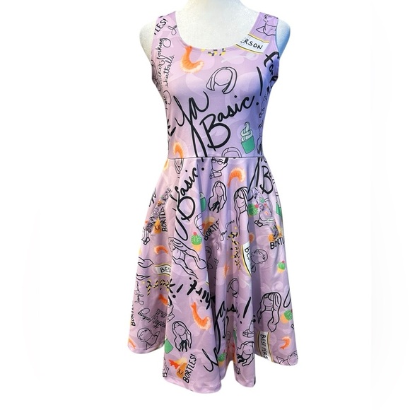ARTSCOW The Good Place Perfectly Pocketed Skater Dress Size Medium NWT - Picture 1 of 8